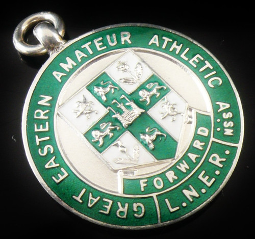 Sterling silver enamel - sterling, pocket