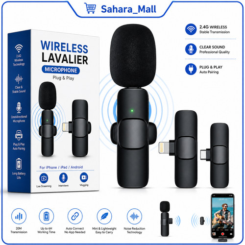 Wireless lavalier microphone - wireless,