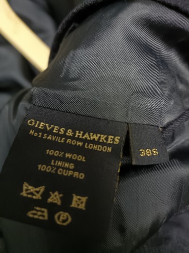 Gieves hawkes navy blue - &,