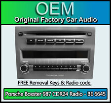 Porsche Boxster 987 CDR24 cd player Harman Becker BE 6645 radio Plug & Play