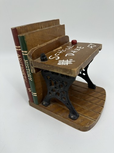 Vintage wood iron student - wood,