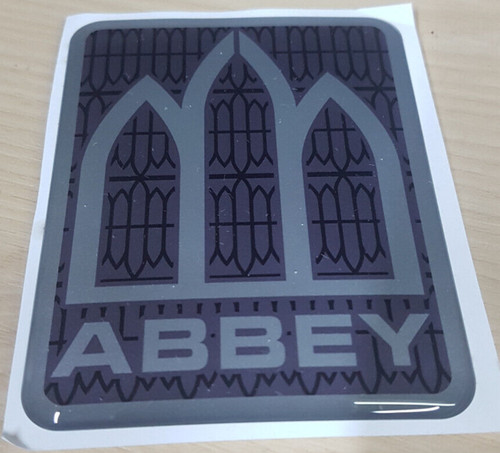 Abbey caravan badge dent - caravan,