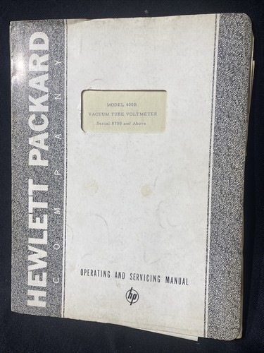 Model 400b vacuum tube - model,