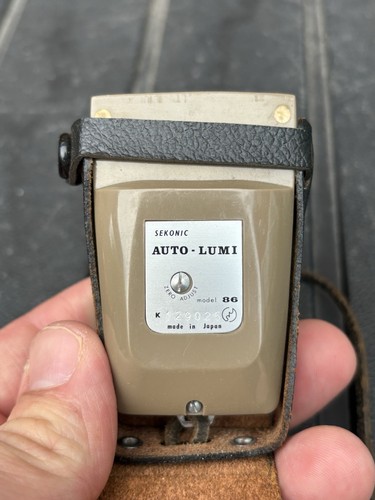 Sekonic auto lumi light meter - sekonic,