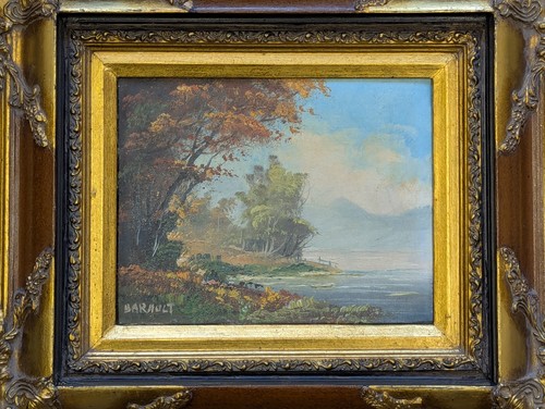 Original french oil painting - original,