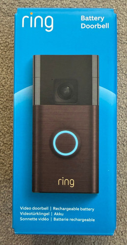 Ring video doorbell - doorbell, battery