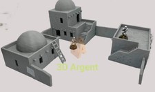 Desert Arabic homestead Buildings Terrain Legion  40k D&D scifi 28mm wargame