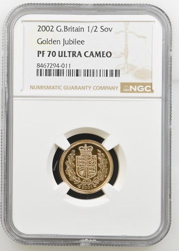 2002 gold proof half - proof,
