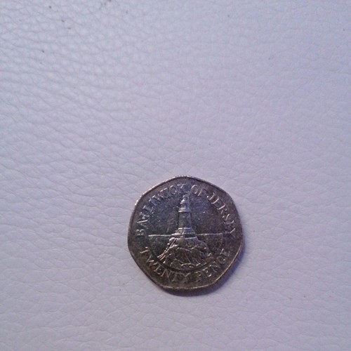 Rare bailiwick jersey 20p - rare,