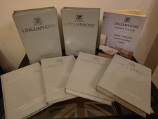 Vintage Linguaphone French Course Handbooks With Cassette Tapes & Manual