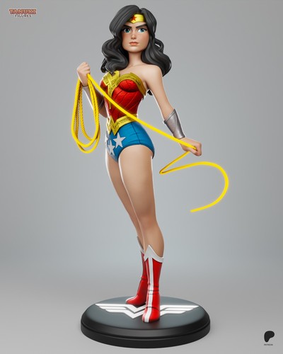 Wonder woman toon - woman, 1/6