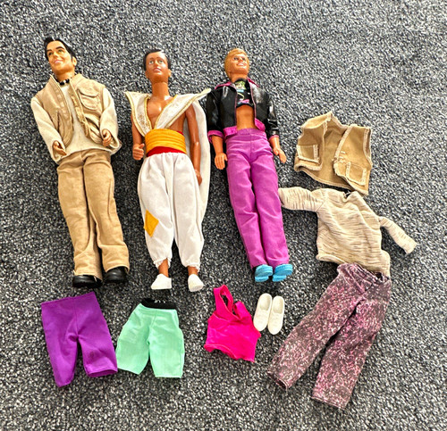 Lot ken barbie fashion - lot,