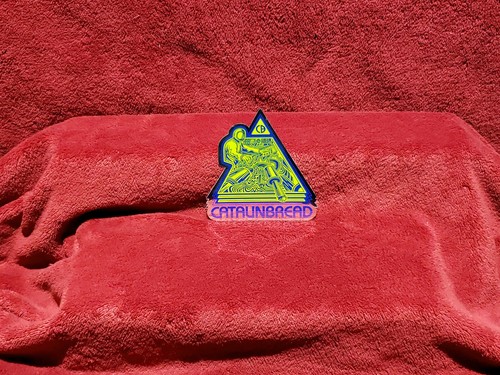 Catalinbread sticker yellow - catalinbread,