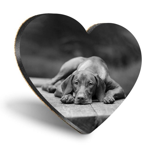 Heart mdf coasters - bw,