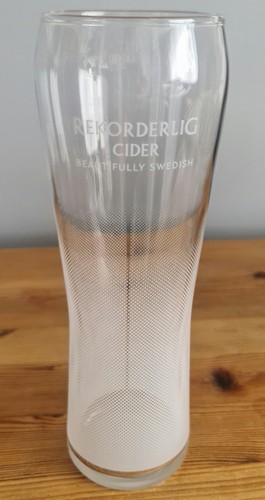 Rekorderlig cider pint glass - rekorderlig,