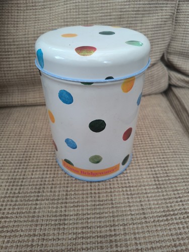 Emma bridgewater polka dot tin - bridgewater,