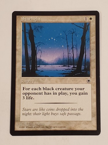 Mtg starlight - starlight, (portal/white/u)