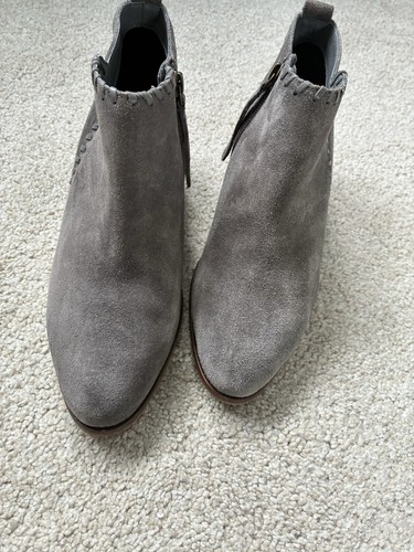 White stuff suede boots - white, size