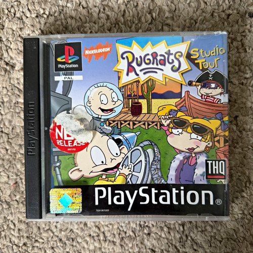 Thq rugrats studio tour ps1 - thq,