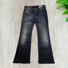 Diesel Jeans Ronhar Bootcut W26 L28 Blue Womens Wash 008B2 Stretch