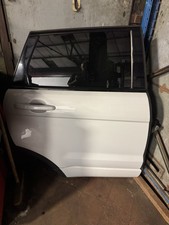 2018 Range Rover Evoque Driver Side Rear Door In White
