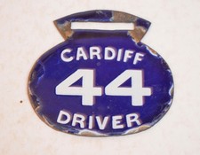 Tramway Driver Motorman Enamel