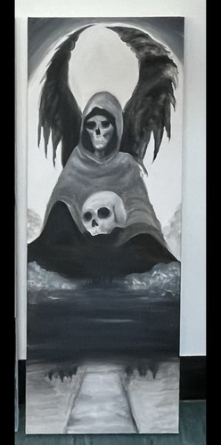 Acrylic paint canvas - acrylic,
