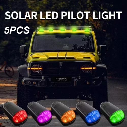 5pcs solar led - 5pcs, roof