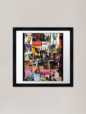 70S Punk Rock Music Framed Art