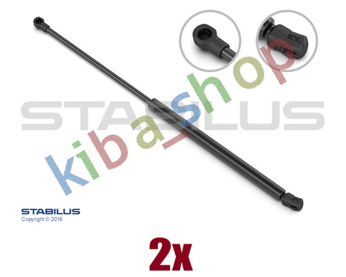 Left gas spring - left, engine