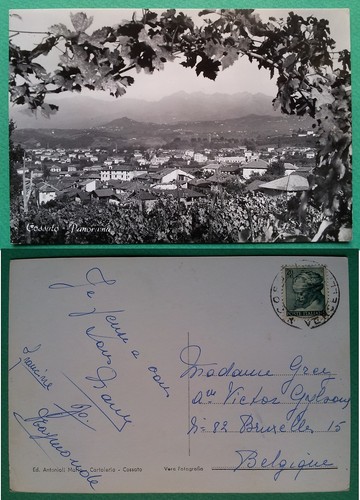 Cossato panorama 1960 - -,
