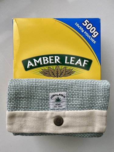 Hemp tobacco pouch purse - pouch,