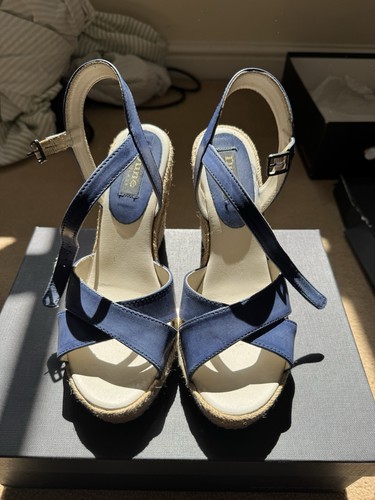 Dune wedge kayden - wedge, leather