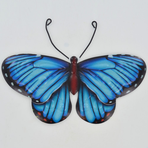 Butterfly metal hanging wall - metal,