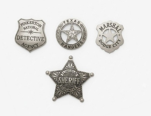 Old west badge - west, 4