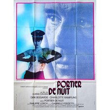 NIGHT PORTER French Movie Poster  47x63 - 1974 - Charlotte Rampling, Liliana Cav