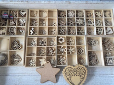 Job lot - craft wooden