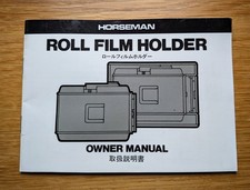 Toyo Roll Film Holder Manual