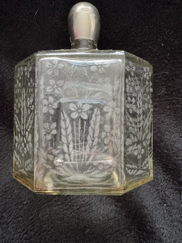 Eau cologne vintage glass - vintage,