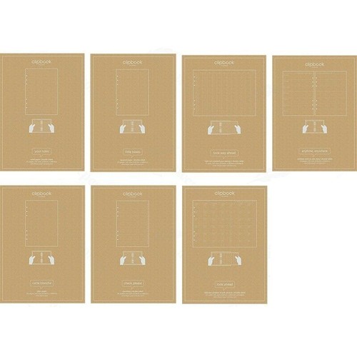 Filofax clipbook refills - a5,