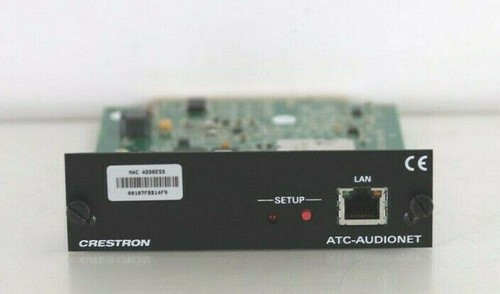 Crestron atc audionet internet - crestron, atc-audionet