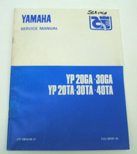 1987 Yamaha YP20GA YP30GA