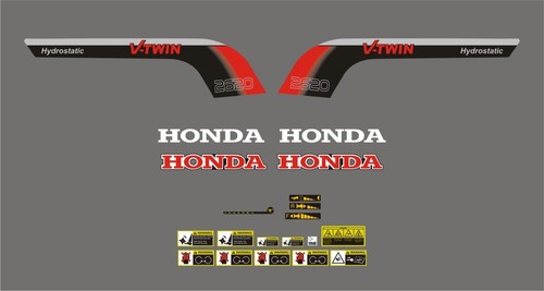 Honda 2620 mower decal - honda, kit