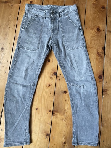 Bench mens tapered grey jeans - bench,