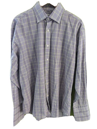 Van heusen shirt large lilac - shirt,