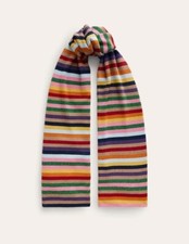 Boden Metallic Stripe Scarf