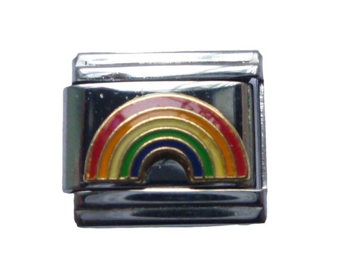Silver rainbow italian - silver,