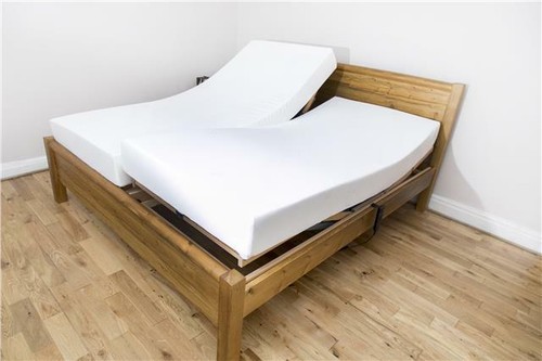 Wooden electric adjustable 6ft - wooden,