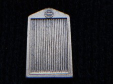 1990s italy rare silver - silver, pin
