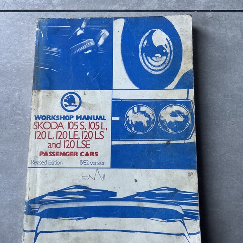 Workshop manual skoda 105 - workshop,
